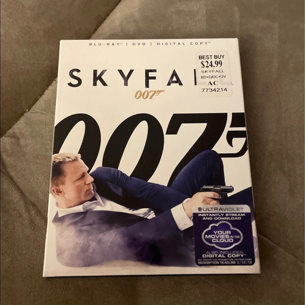 Skyfall 007 Bluray